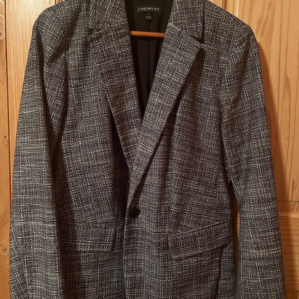 Lane Bryant fitter blazer, size 14.